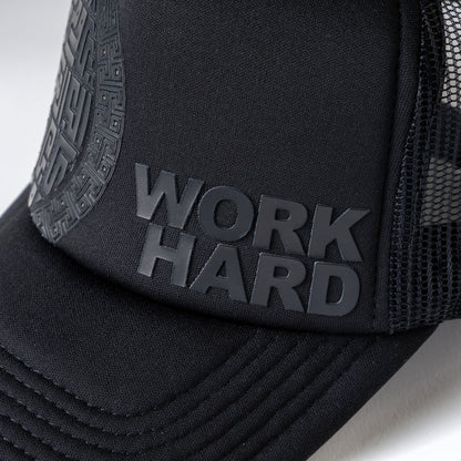 Work Hard قبعة