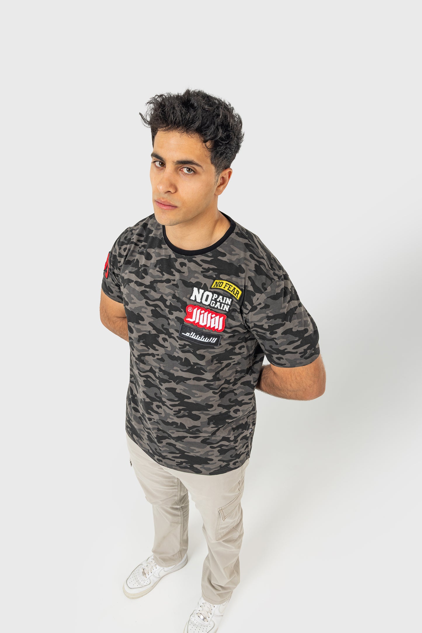 BLACK CAMO T-shirt