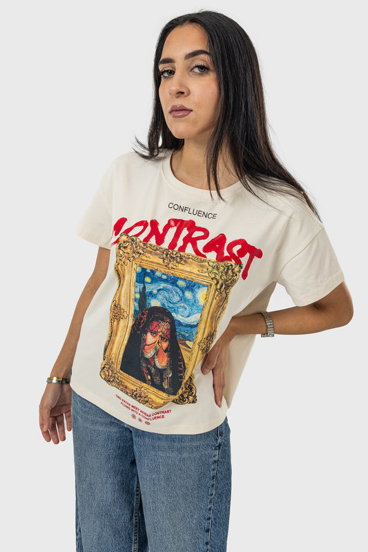 CONTRAST T-shirt