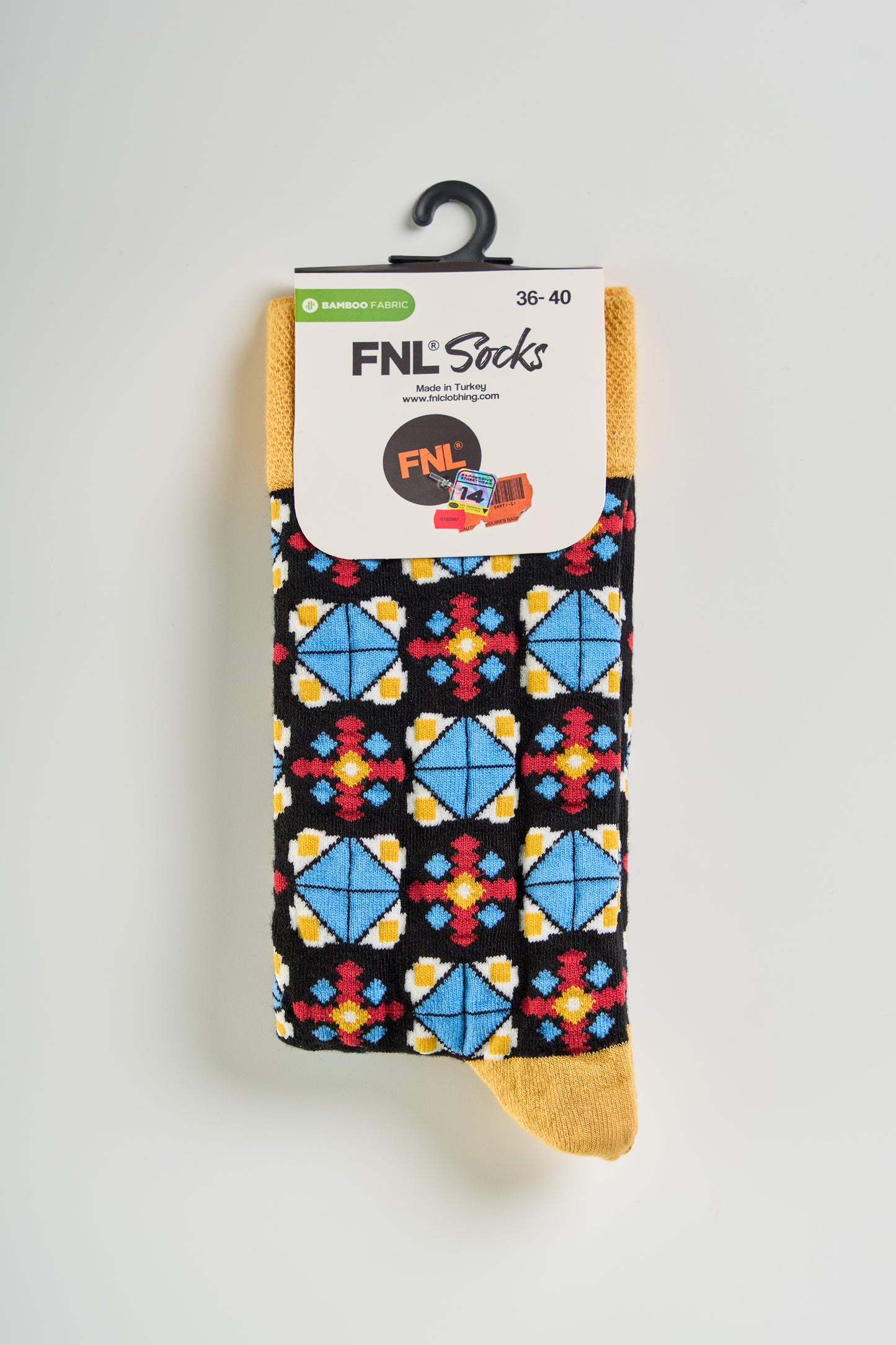 BLACK TILES SOCKS