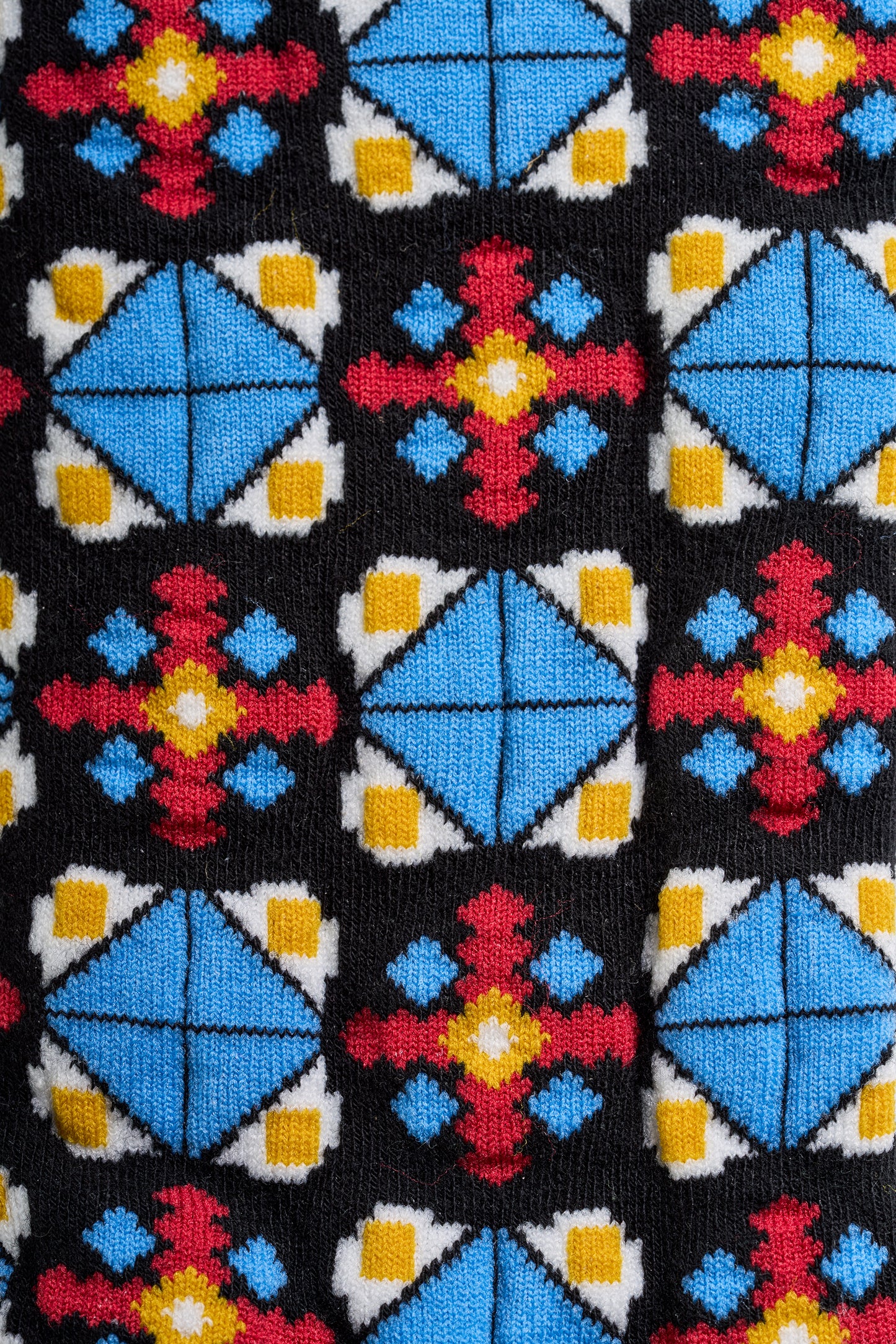BLACK TILES SOCKS