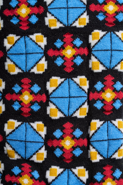 BLACK TILES SOCKS